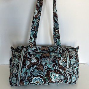Vera Bradley Mini Travel Duffel Bag in Java Blue